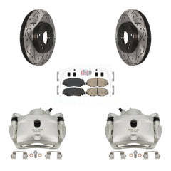 Transit Auto KCD-100102N Disc Brake Kit for 2005-2017 Acura ILX, Honda Fit, Honda Accord - Front product image