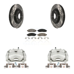 Transit Auto KCD-100103C Disc Brake Kit for 2015 Nissan LEAF - Front product image