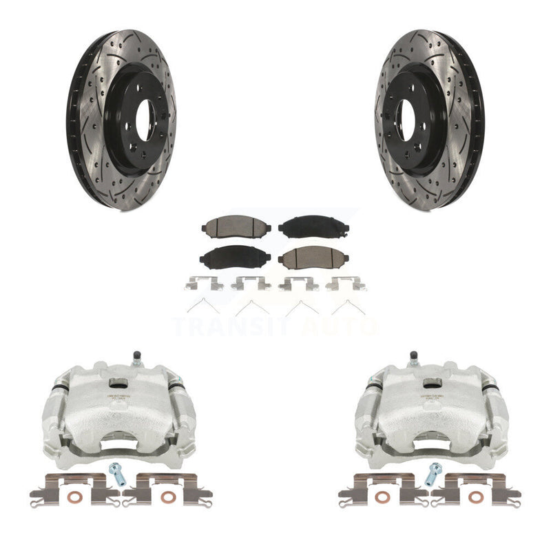 Transit Auto KCD-100103C Disc Brake Kit for 2015 Nissan LEAF - Front product image