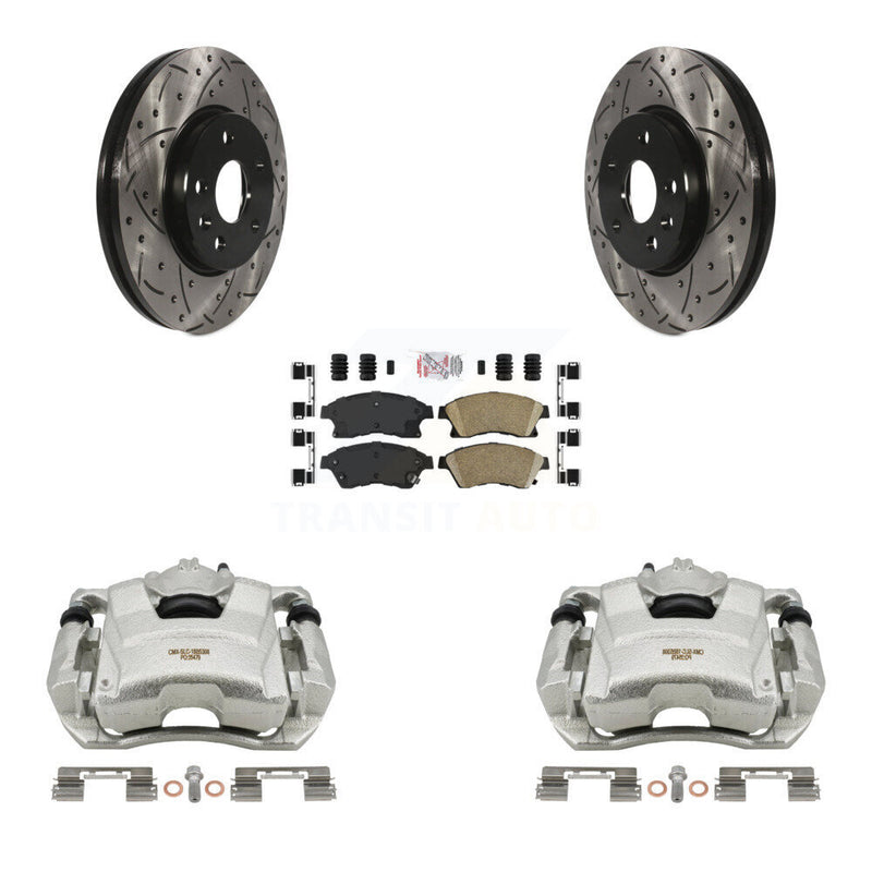 Transit Auto KCD-100103N Disc Brake Kit for 2011-2017 Chevrolet Cruze Limited, Chevrolet Sonic, Chevrolet Cruze - Front product image