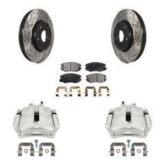 Transit Auto KCD-100103T Disc Brake Kit for 2011-2017 Chevrolet Malibu Limited, Buick LaCrosse, Buick Regal - Front product image