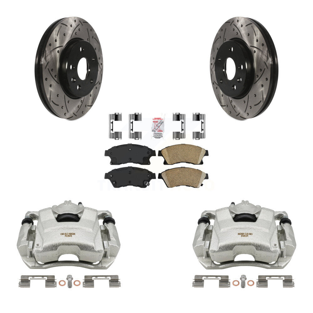 Transit Auto KCD-100104N Disc Brake Kit for 2011-2017 Chevrolet Cruze Limited, Chevrolet Sonic, Chevrolet Cruze - Front product image