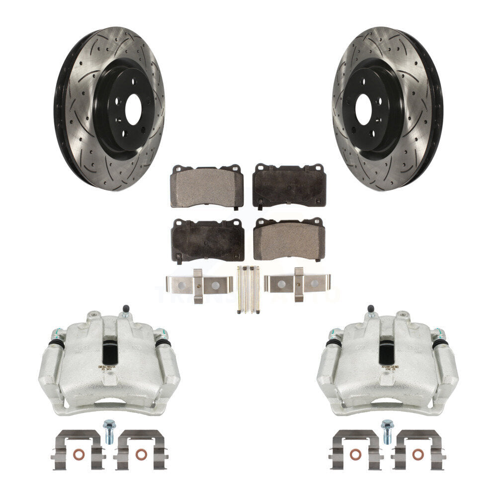 Transit Auto KCD-100104P Disc Brake Kit for 2012-2013 Buick Regal - Front product image