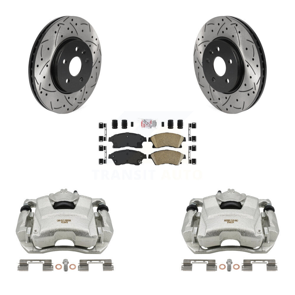 Transit Auto KCD-100105N Disc Brake Kit for 2013-2014 Chevrolet Sonic - Front product image