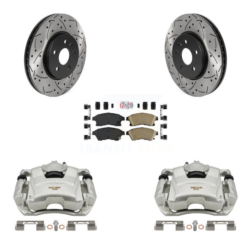 Transit Auto KCD-100105N Disc Brake Kit for 2013-2014 Chevrolet Sonic - Front product image