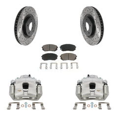 Transit Auto KCD-100106C Disc Brake Kit for 2015 Hyundai Sonata - Front product image