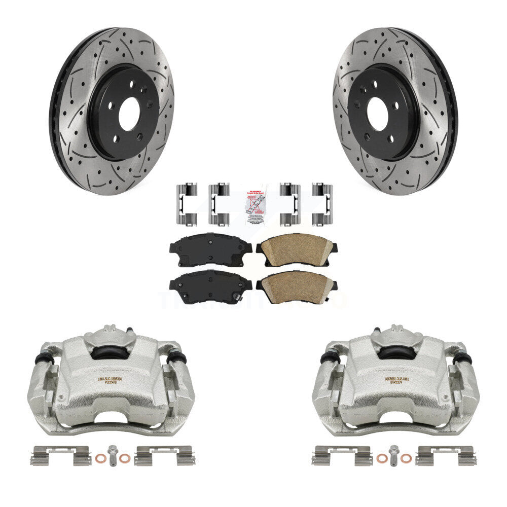 Transit Auto KCD-100106N Disc Brake Kit for 2013-2014 Chevrolet Sonic - Front product image