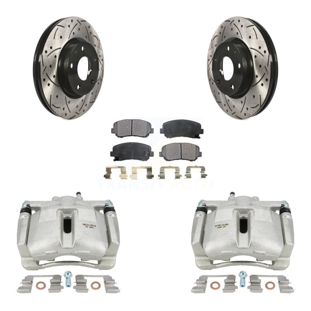 Transit Auto KCD-100106P Disc Brake Kit for 2013-2015 Mazda CX-5 - Front product image