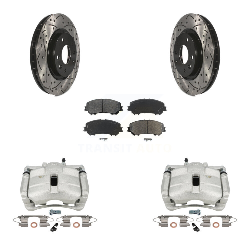 Transit Auto KCD-100106S Disc Brake Kit for 2014-2022 Nissan Rogue, Nissan Rogue Sport - Front product image