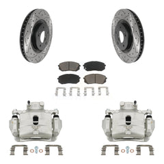 Transit Auto KCD-100107C Disc Brake Kit for 2015 Hyundai Sonata - Front product image