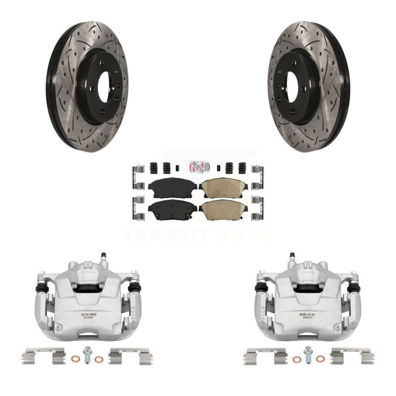 Transit Auto KCD-100107N Disc Brake Kit for 2011-2017 Chevrolet Cruze, Buick Verano, Chevrolet Orlando & more - Front product image