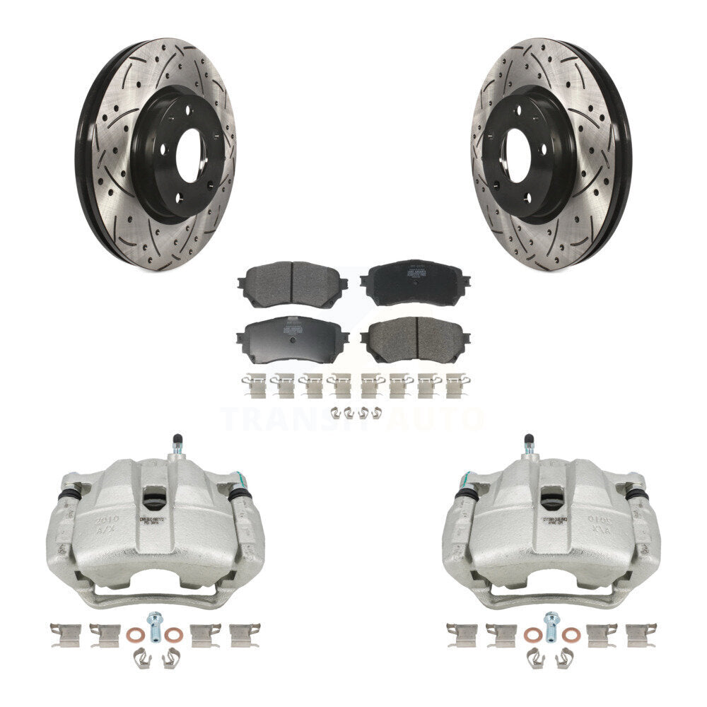 Transit Auto KCD-100107P Disc Brake Kit for 2014-2018 Mazda 6 - Front product image