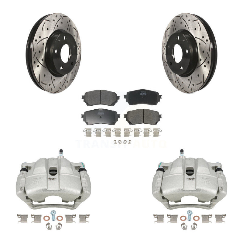 Transit Auto KCD-100107P Disc Brake Kit for 2014-2018 Mazda 6 - Front product image