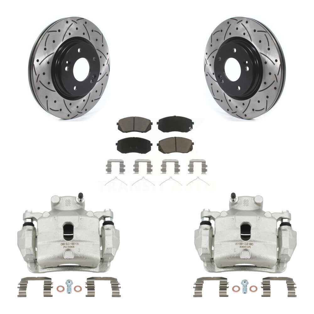 Transit Auto KCD-100108C Disc Brake Kit for 2016-2019 Hyundai Sonata, Kia Optima - Front product image