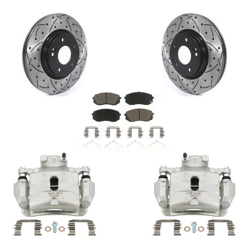 Transit Auto KCD-100108C Disc Brake Kit for 2016-2019 Hyundai Sonata, Kia Optima - Front product image