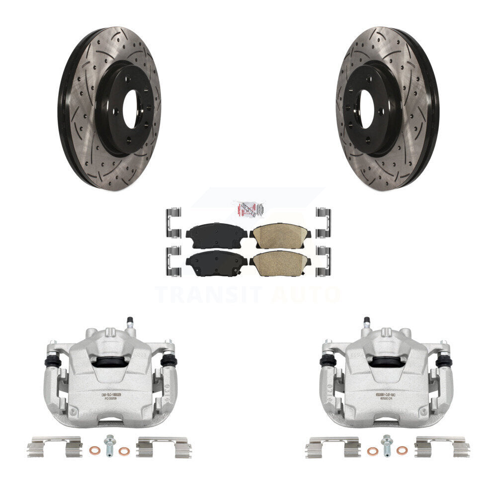 Transit Auto KCD-100108N Disc Brake Kit for 2011-2017 Chevrolet Cruze, Buick Verano, Chevrolet Orlando & more - Front product image