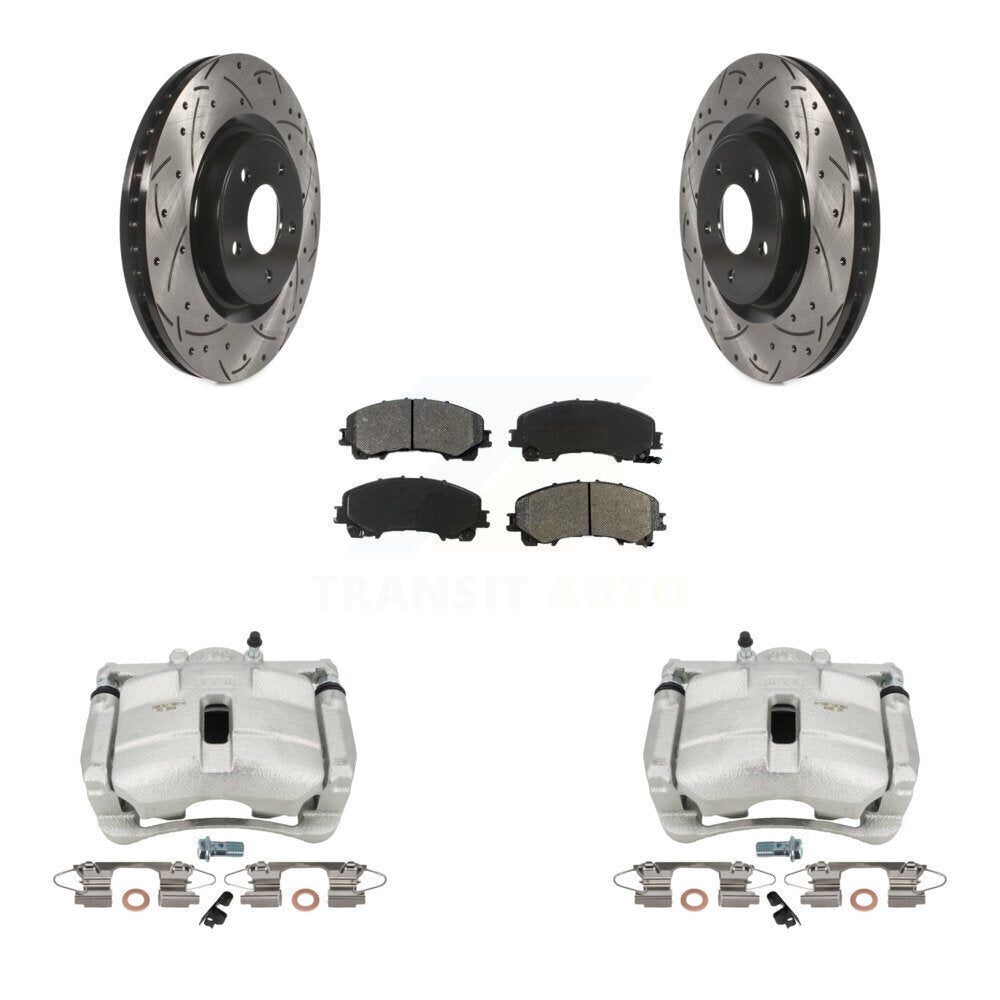 Transit Auto KCD-100108S Disc Brake Kit for 2014-2018 Nissan Rogue - Front product image