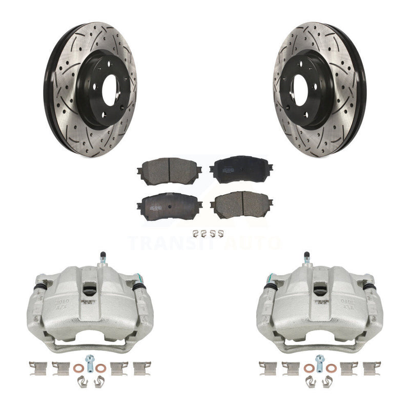 Transit Auto KCD-100108T Disc Brake Kit for 2014-2018 Mazda 6 - Front product image