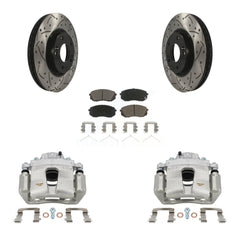 Transit Auto KCD-100109C Disc Brake Kit for 2016 Hyundai Sonata - Front product image