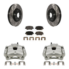Transit Auto KCD-100109P Disc Brake Kit for 2016-2020 Chevrolet Bolt EV, Chevrolet Cruze, Chevrolet Volt - Front product image