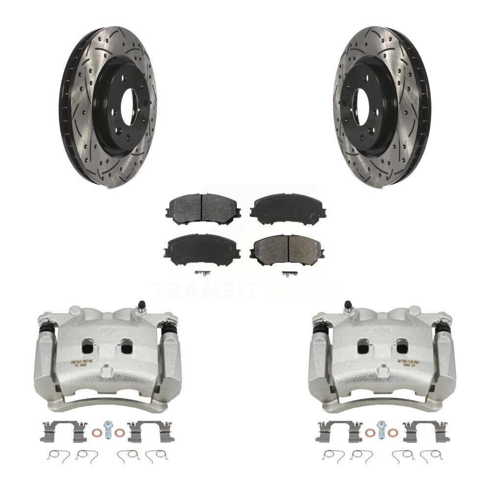 Transit Auto KCD-100109S Disc Brake Kit for 2017-2018 Nissan Rogue - Front product image