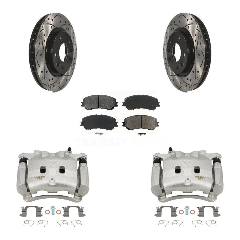 Transit Auto KCD-100109S Disc Brake Kit for 2017-2018 Nissan Rogue - Front product image