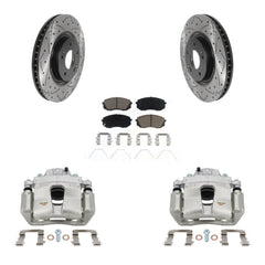 Transit Auto KCD-100110C Disc Brake Kit for 2016-2019 Kia Optima, Hyundai Sonata - Front product image