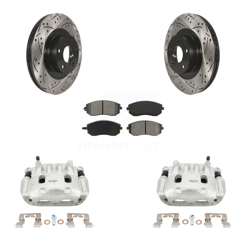 Transit Auto KCD-100110S Disc Brake Kit for 2002-2013 Subaru WRX, Subaru Impreza, Subaru Outback & more - Front product image