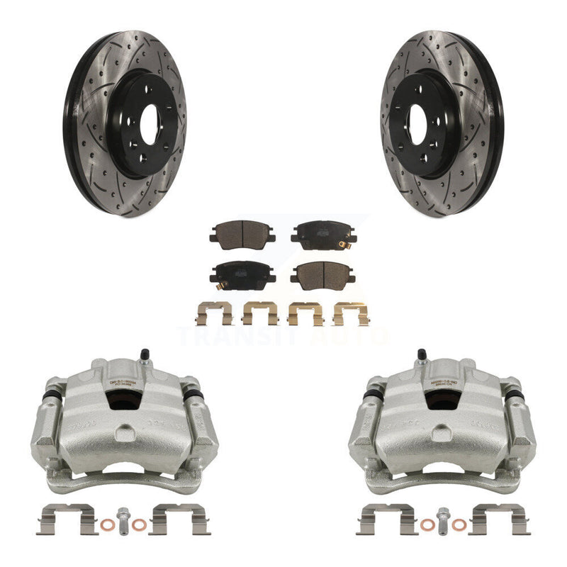Transit Auto KCD-100110T Disc Brake Kit for 2016-2020 Chevrolet Bolt EV, Chevrolet Cruze, Chevrolet Volt - Front product image