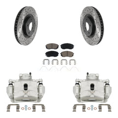Transit Auto KCD-100111C Disc Brake Kit for 2016-2020 Kia Optima, Hyundai Sonata - Front product image