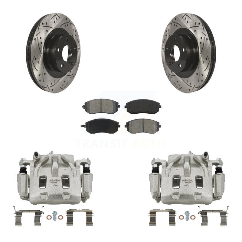 Transit Auto KCD-100111S Disc Brake Kit for 2012 Subaru Legacy - Front product image