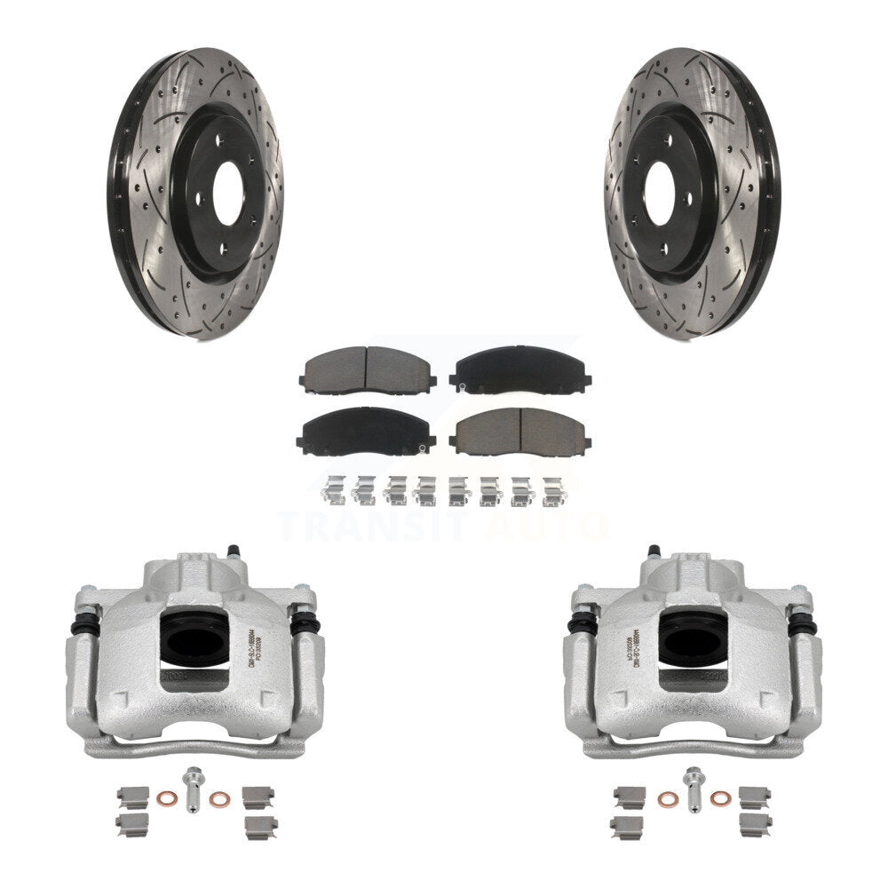Transit Auto KCD-100112C Disc Brake Kit for 2009-2012 Ram C/V, Volkswagen Routan - Front product image