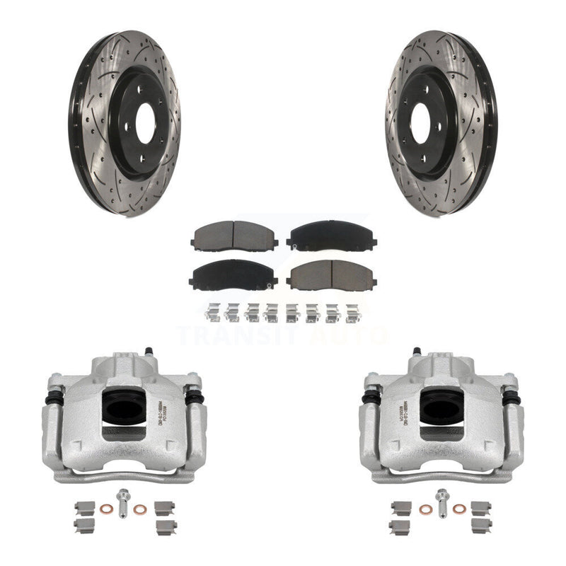 Transit Auto KCD-100112C Disc Brake Kit for 2009-2012 Ram C/V, Volkswagen Routan - Front product image
