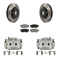 Transit Auto KCD-100112S Disc Brake Kit for 2006-2021 Subaru WRX, Subaru Legacy, Subaru Outback & more - Front product image