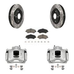 Transit Auto KCD-100113C Disc Brake Kit for 2008-2012 Ram C/V, Volkswagen Routan, Chrysler Town & Country & more - Front product image