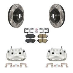 Transit Auto KCD-100114N Disc Brake Kit for 2011-2018 Subaru Crosstrek, Subaru Forester, Subaru Legacy & more - Front product image