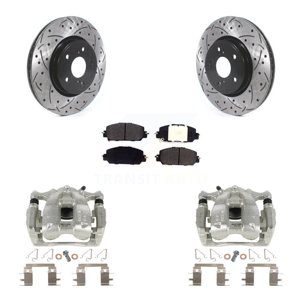 Transit Auto KCD-100114P Disc Brake Kit for 2017-2022 Honda CR-V - Front product image