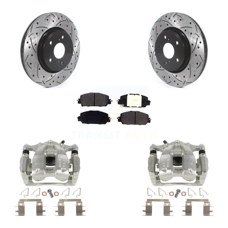 Transit Auto KCD-100114P Disc Brake Kit for 2017-2022 Honda CR-V - Front product image