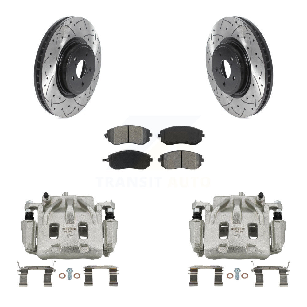 Transit Auto KCD-100114S Disc Brake Kit for 2005-2006 Subaru Legacy - Front product image