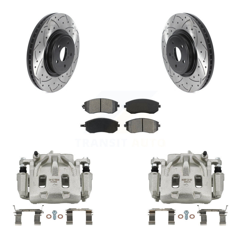 Transit Auto KCD-100114S Disc Brake Kit for 2005-2006 Subaru Legacy - Front product image