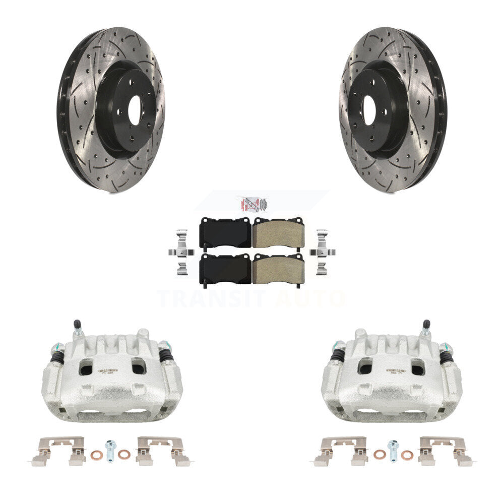 Transit Auto KCD-100115N Disc Brake Kit for 2012-2014 Subaru WRX, Subaru Impreza - Front product image