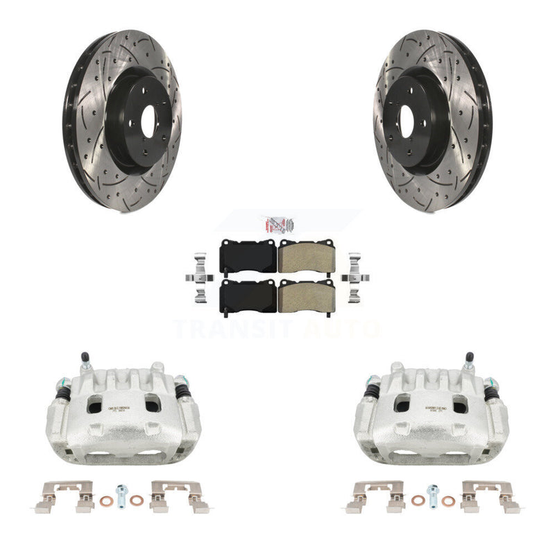 Transit Auto KCD-100115N Disc Brake Kit for 2012-2014 Subaru WRX, Subaru Impreza - Front product image