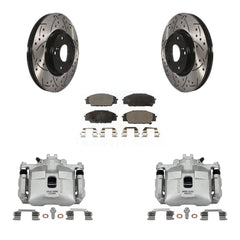 Transit Auto KCD-100115P Disc Brake Kit for 2002-2006 Acura RSX - Front product image