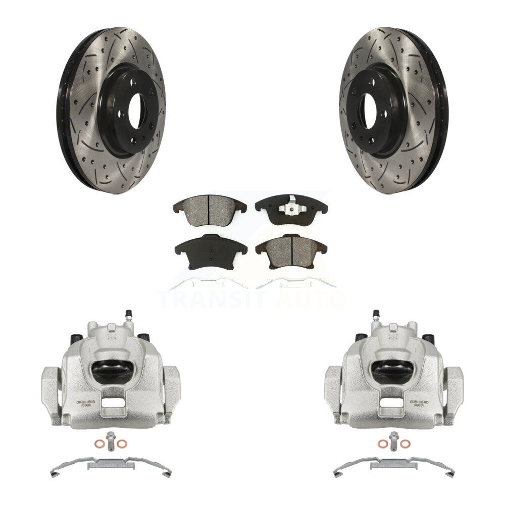 Transit Auto KCD-100115S Disc Brake Kit for 2013-2020 Ford Fusion, Lincoln MKZ - Front product image
