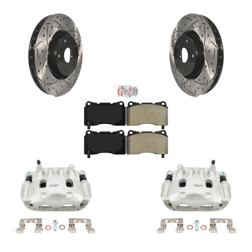 Transit Auto KCD-100116N Disc Brake Kit for 2012-2014 Subaru WRX, Subaru Impreza - Front product image
