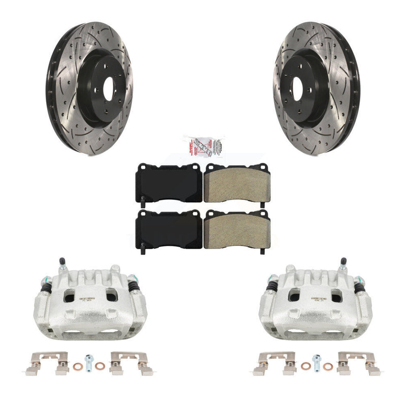 Transit Auto KCD-100116N Disc Brake Kit for 2012-2014 Subaru WRX, Subaru Impreza - Front product image