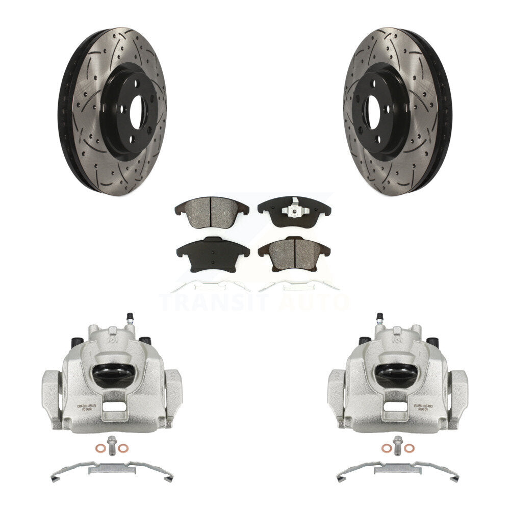 Transit Auto KCD-100116S Disc Brake Kit for 2019-2020 Ford Police Responder Hybrid - Front product image