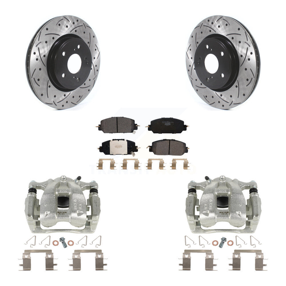 Transit Auto KCD-100116T Disc Brake Kit for 2017-2022 Honda CR-V - Front product image