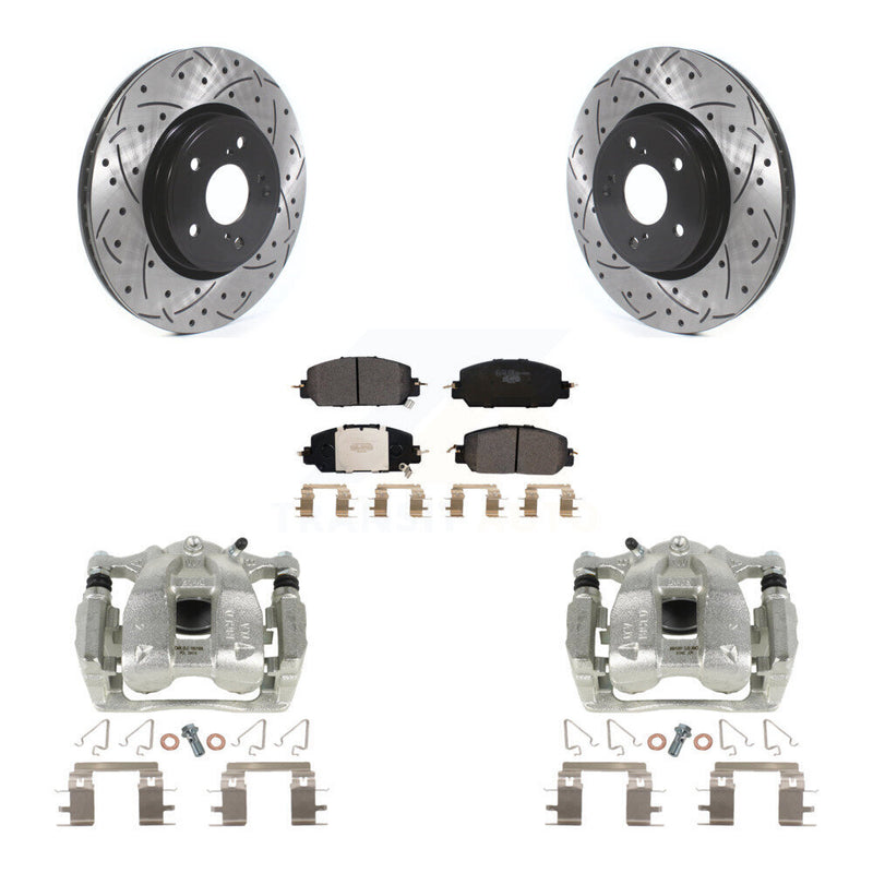 Transit Auto KCD-100116T Disc Brake Kit for 2017-2022 Honda CR-V - Front product image