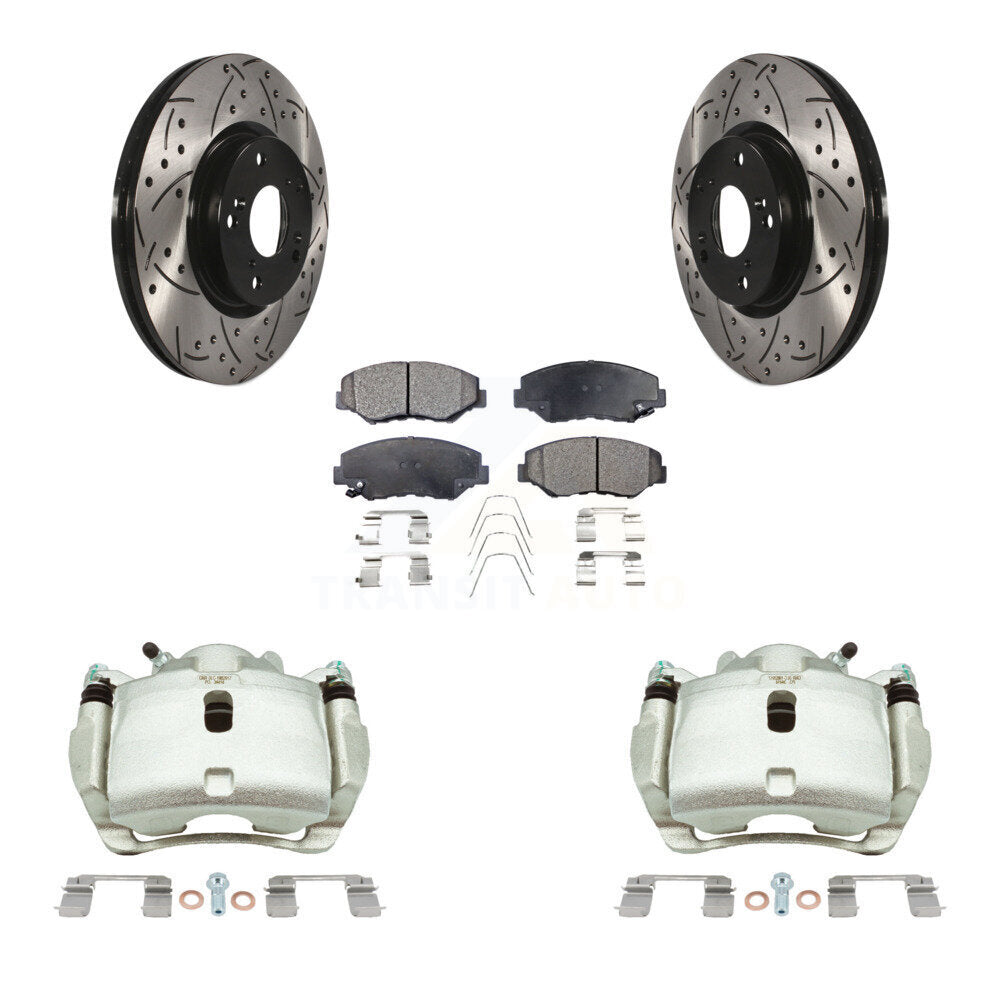 Transit Auto KCD-100117P Disc Brake Kit for 2005-2006 Honda CR-V - Front product image